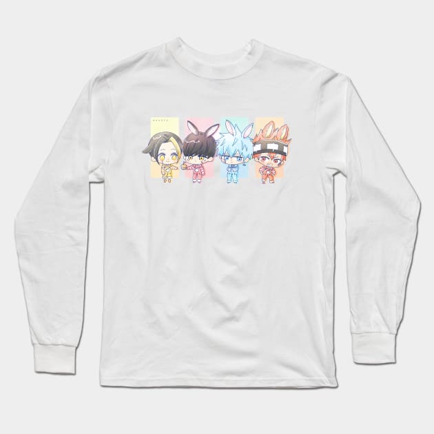 Mashle Long Sleeve T-Shirt by Tazlo